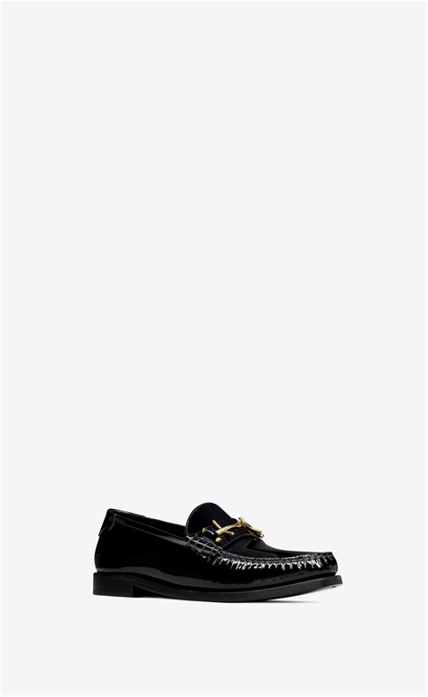 penny loafers ysl|saint laurent slippers.